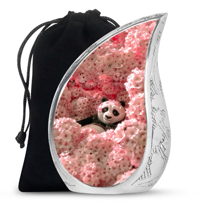 Panda Theme Large Urn 10 Inch