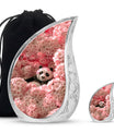 Panda Theme Large Urn With 1 Keepsake Urn