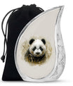 Panda Theme Large Urn 10 Inch
