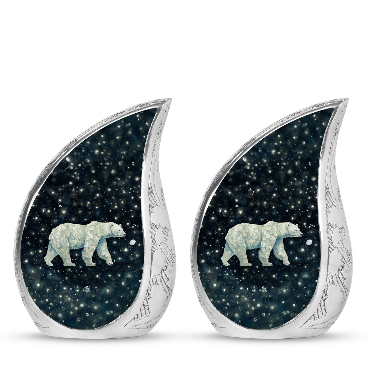 Polar Bear Theme 3 Inch Keepsake Pack of 2