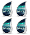 Polar Bear Theme 3 Inch Keepsake Pack of 4