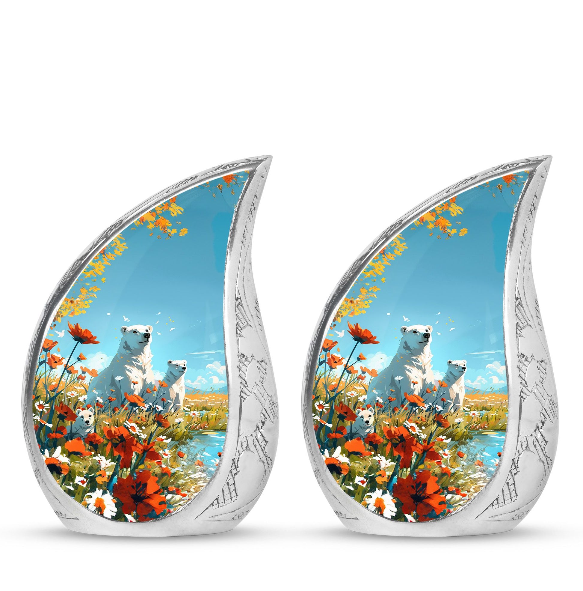 Polar Bear Theme 3 Inch Keepsake Pack of 2