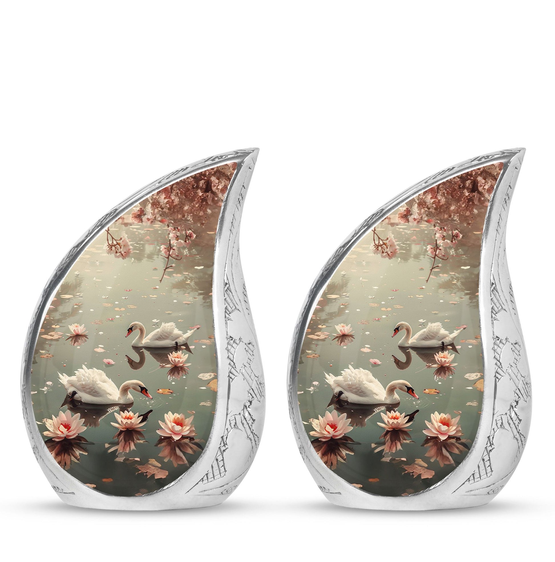 Swan Theme 3 Inch Keepsake Pack of 2