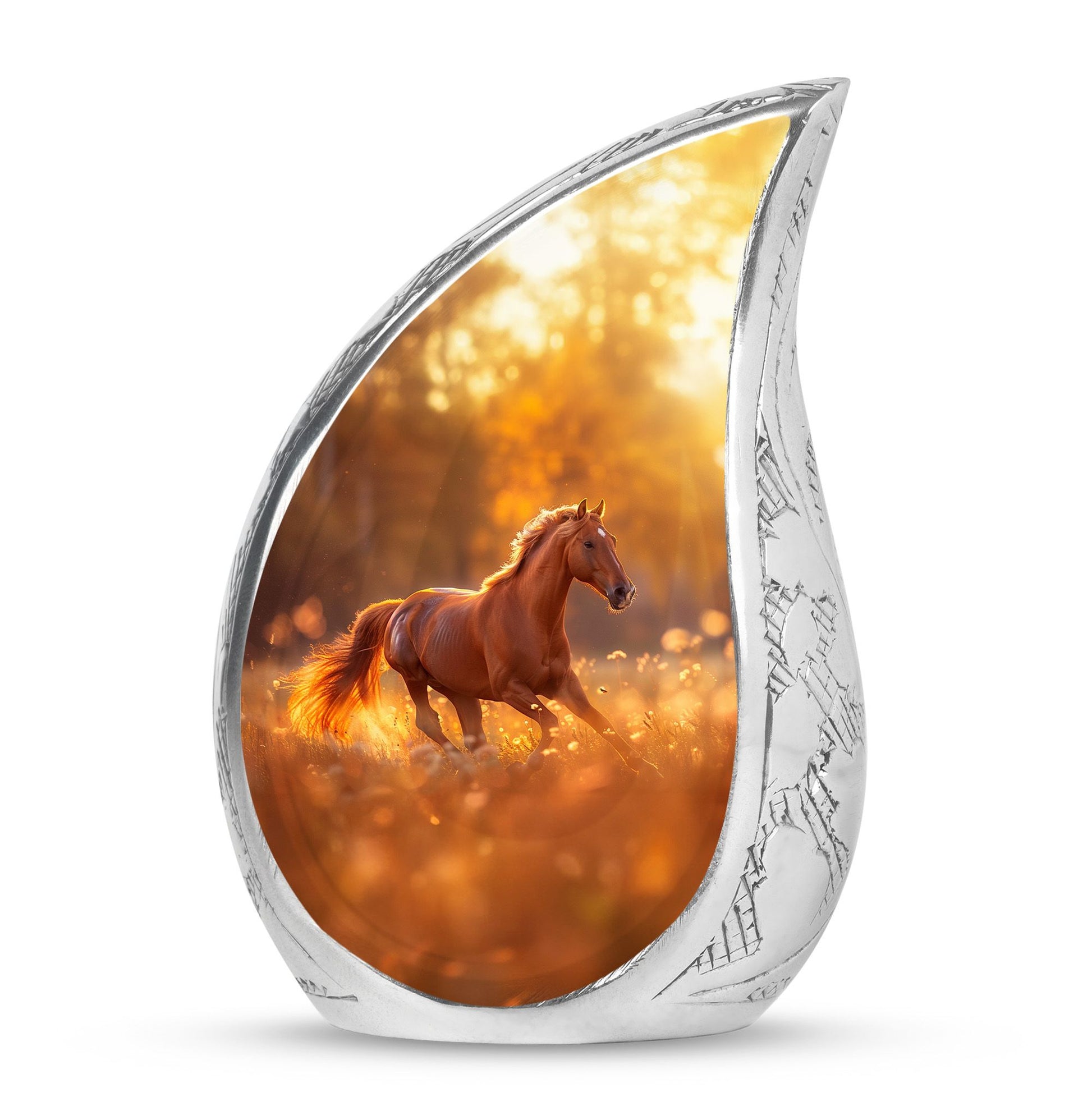 Runing Horse Theme 3 Inch Keepsake