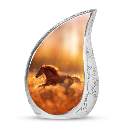 Runing Horse Theme 3 Inch Keepsake