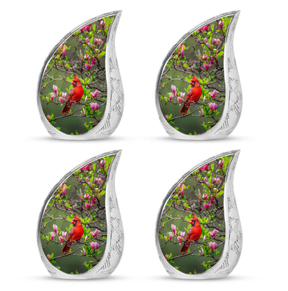 Cardinal Theme 3 Inch Keepsake Pack of 4