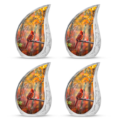 Cardinal Theme 3 Inch Keepsake Pack of 4