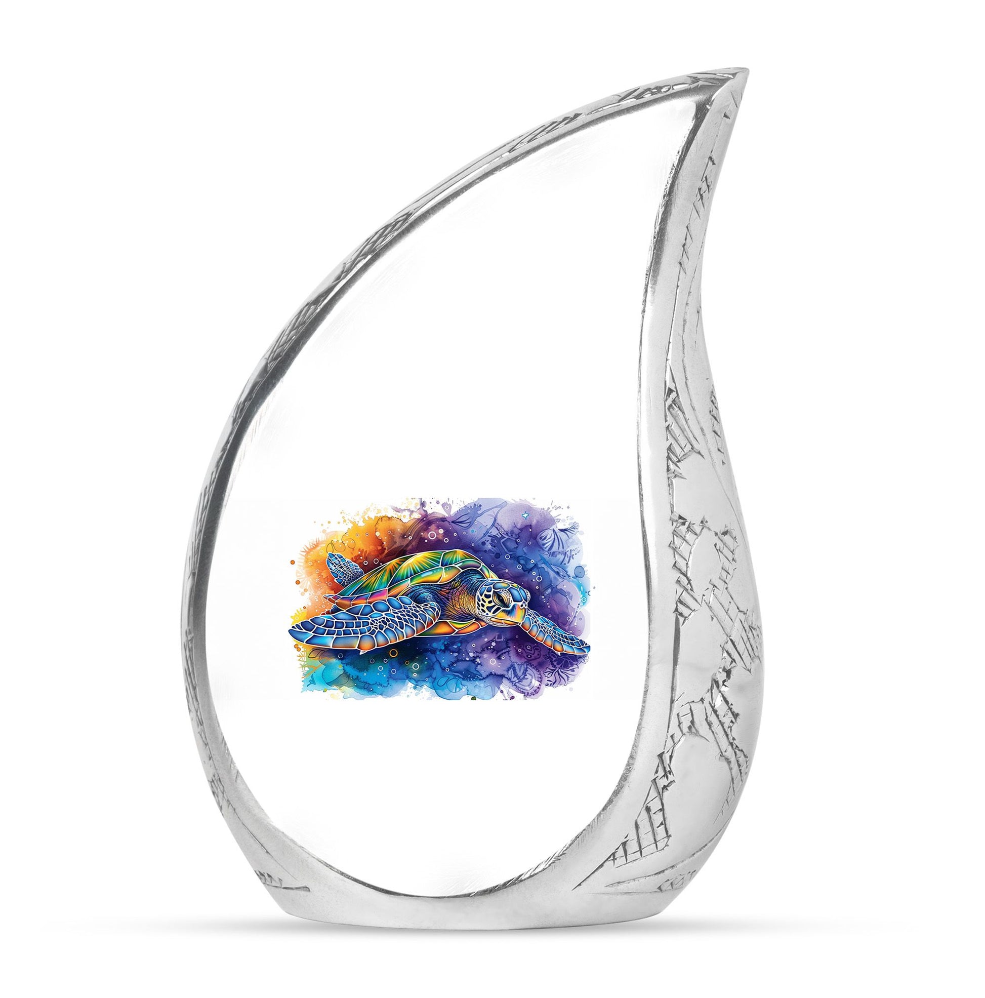 Turtle Theme Large Urn 10 Inch