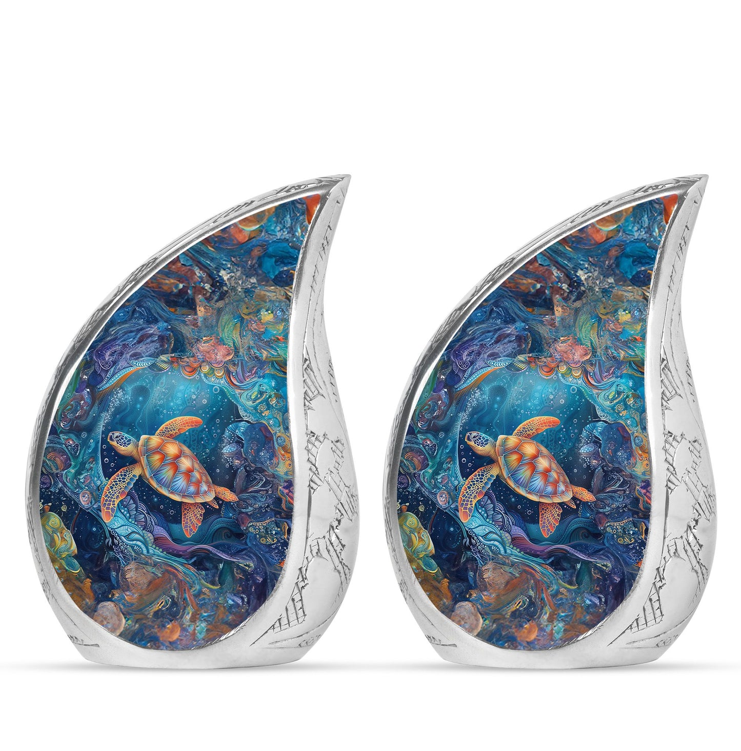 Turtle Theme 3 Inch Keepsake Pack of 2