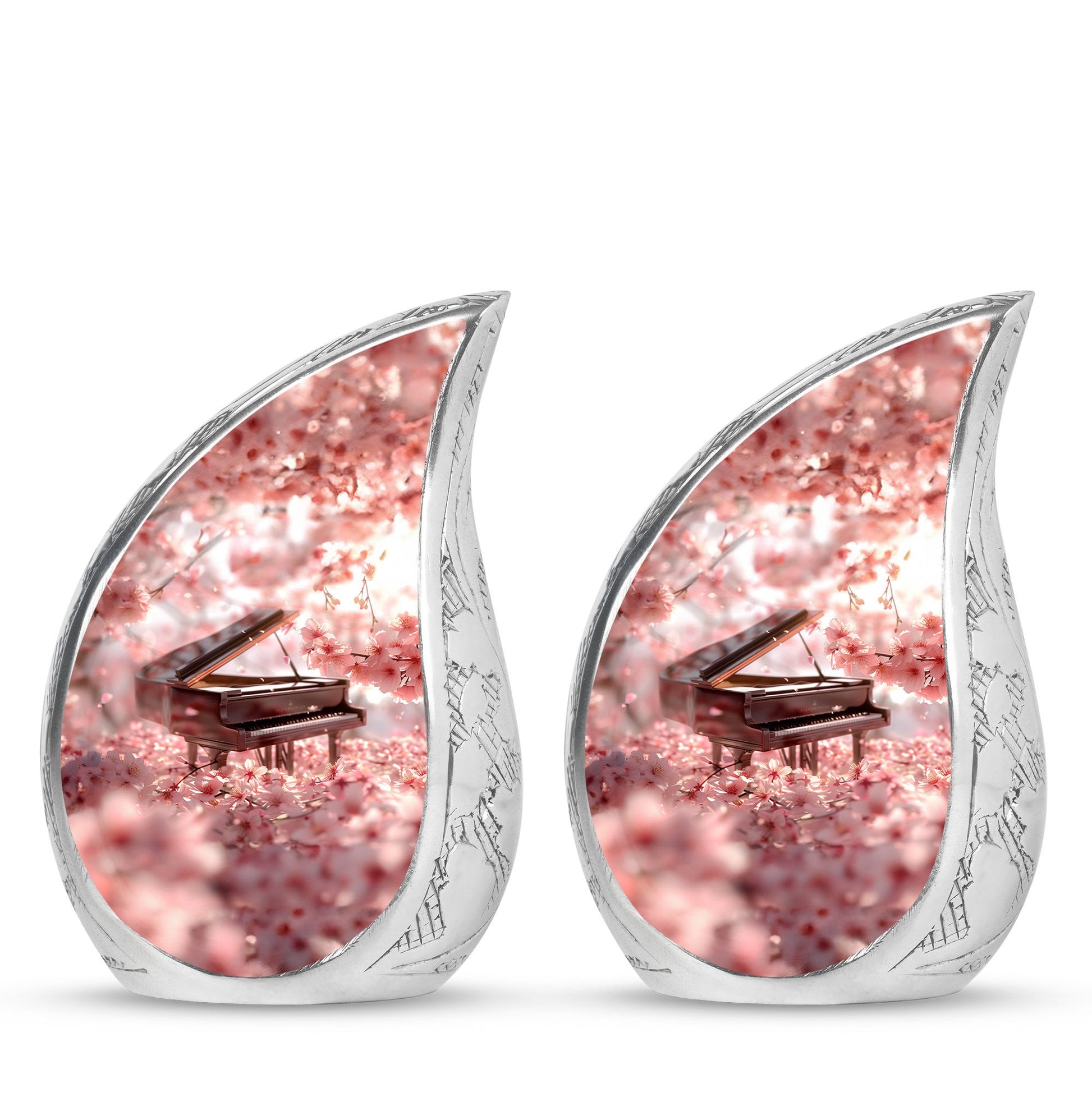 Piano Theme 3 Inch Keepsake Pack of 2