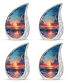 Sunrise Theme 3 Inch Keepsake Pack of 4