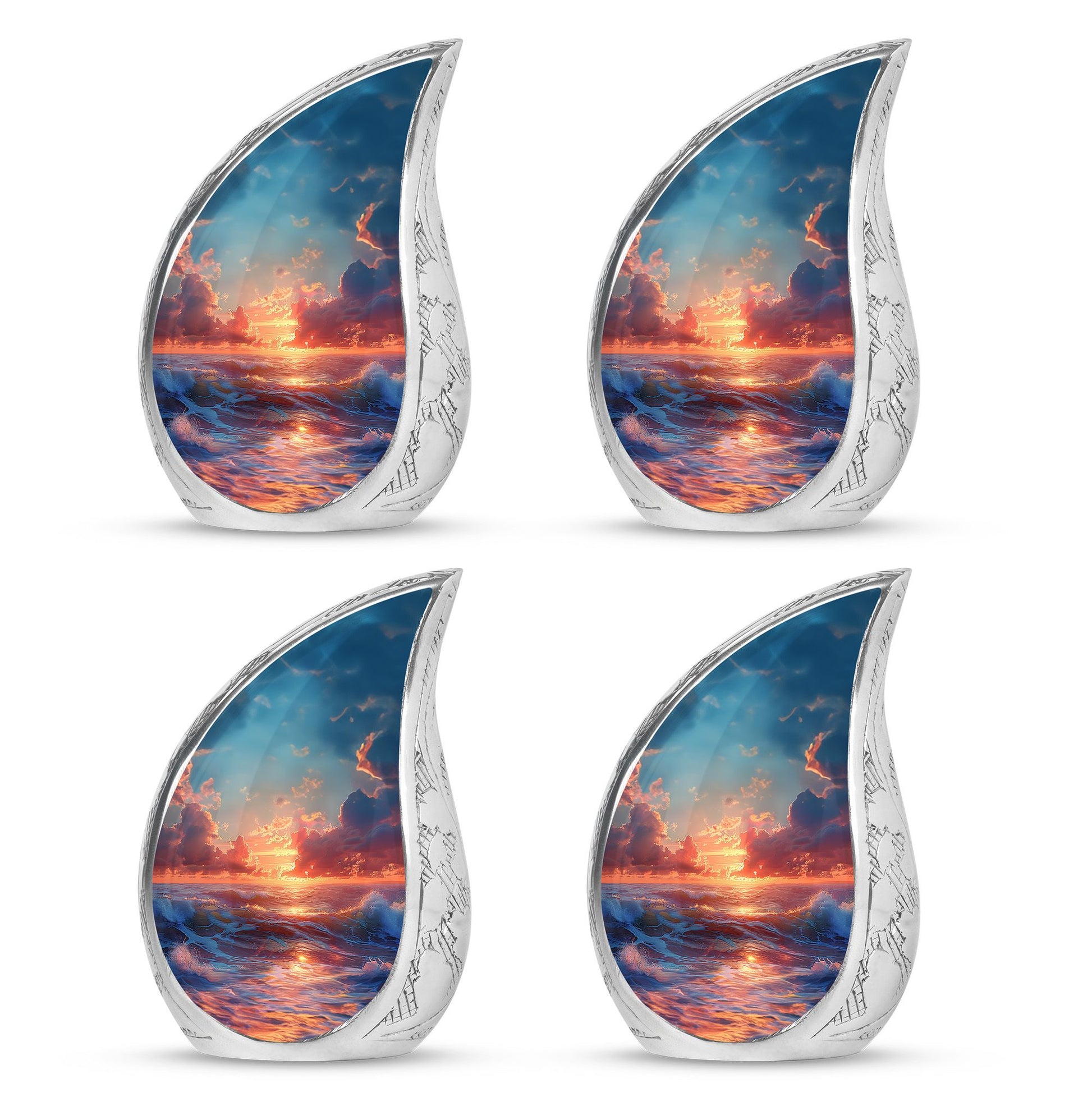 Sunrise Theme 3 Inch Keepsake Pack of 4
