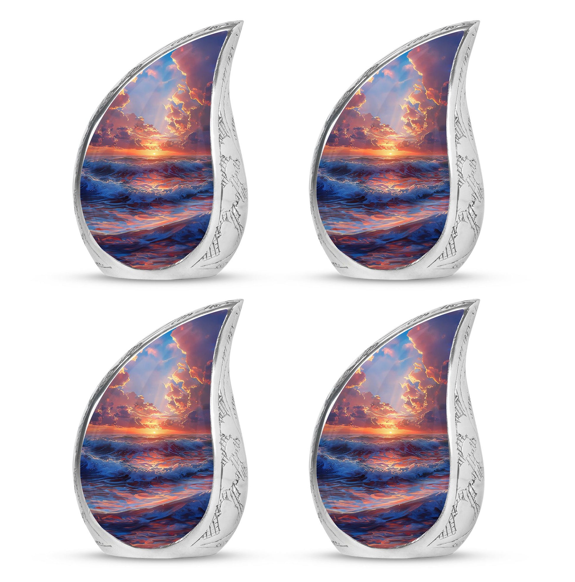 Sunrise Theme 3 Inch Keepsake Pack of 4