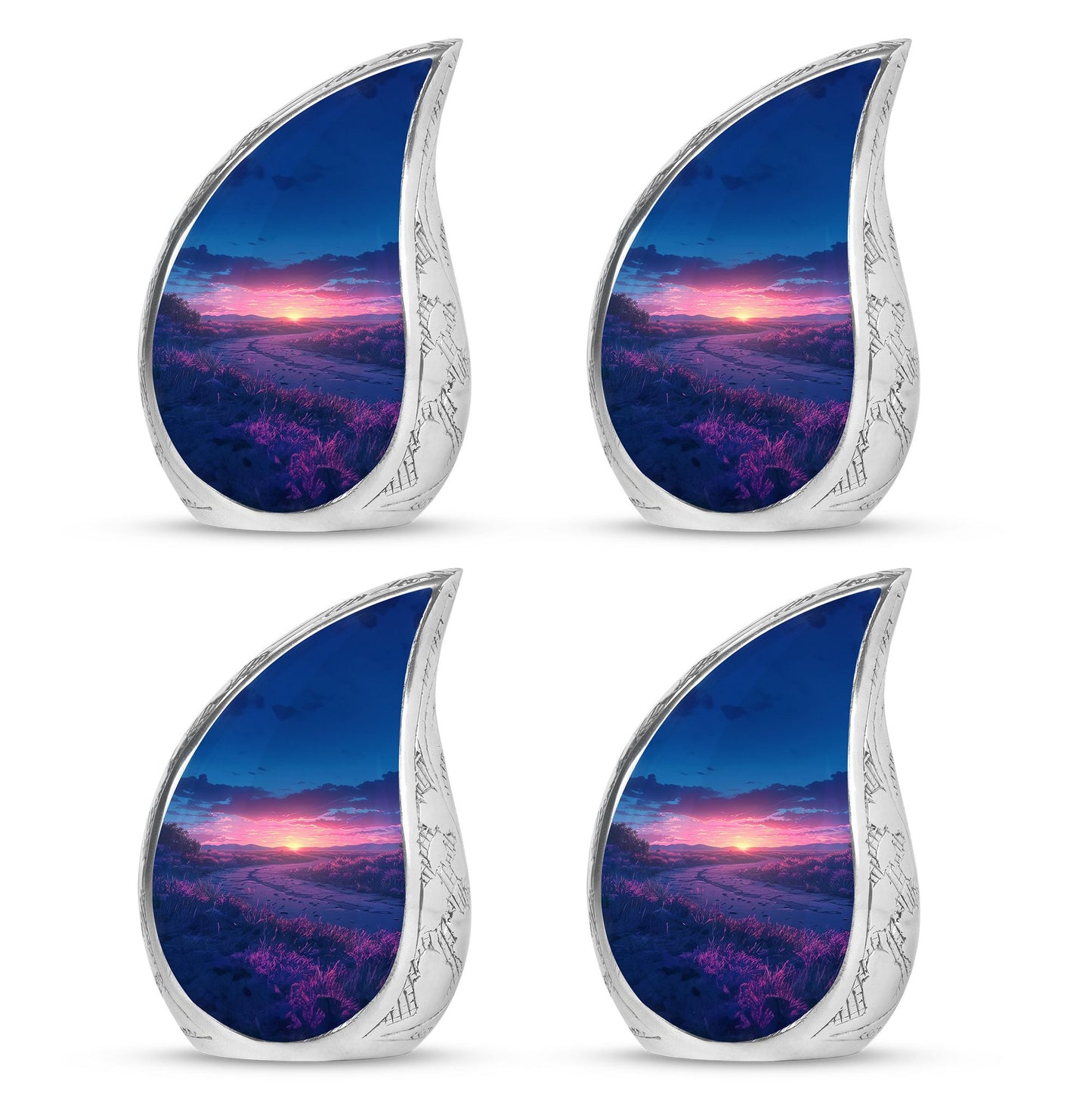 Sunrise Theme 3 Inch Keepsake Pack of 4