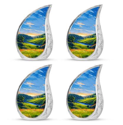 Sunrise Theme 3 Inch Keepsake Pack of 4