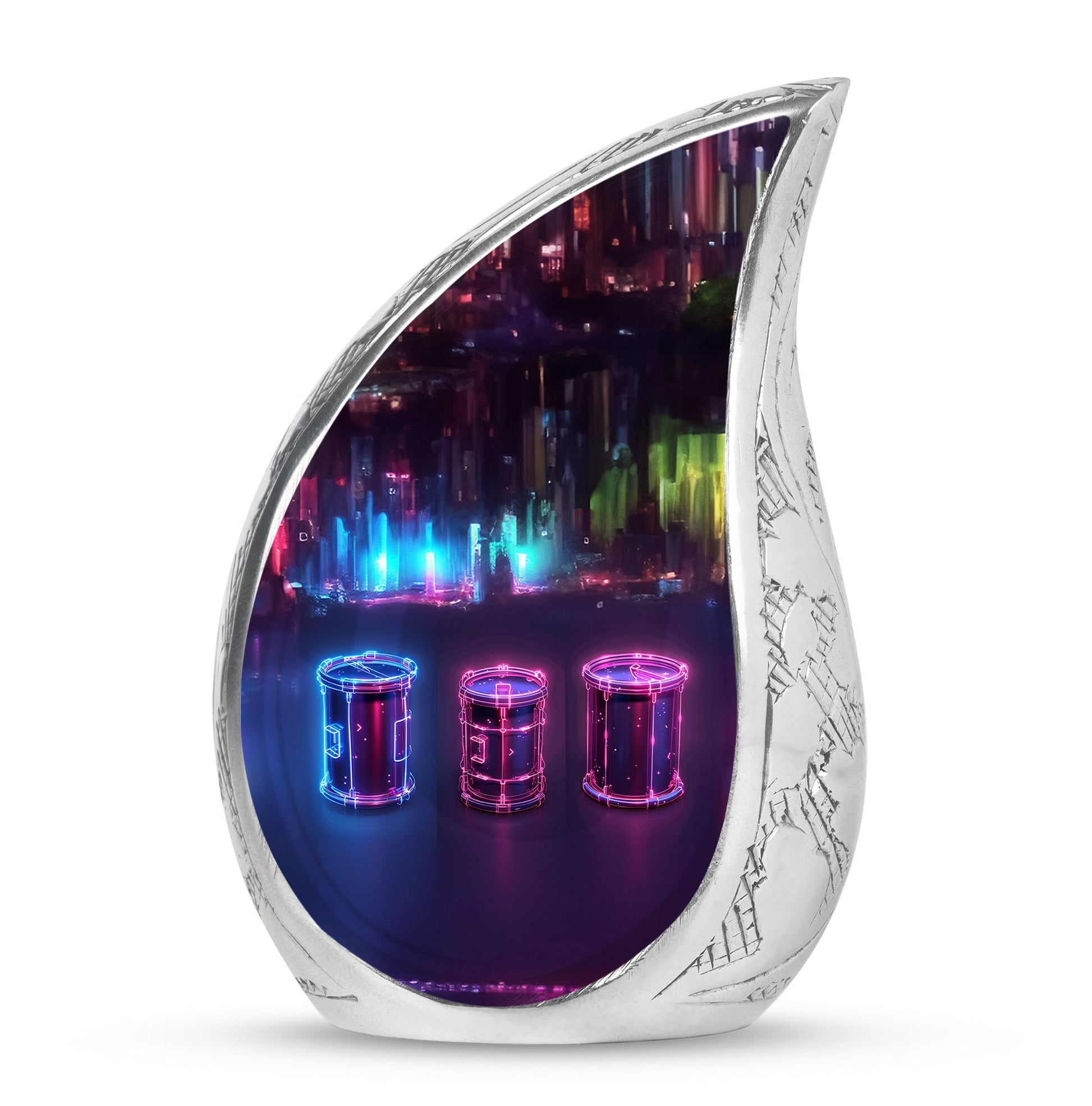 Drums And Music Theme 3 Inch Keepsake