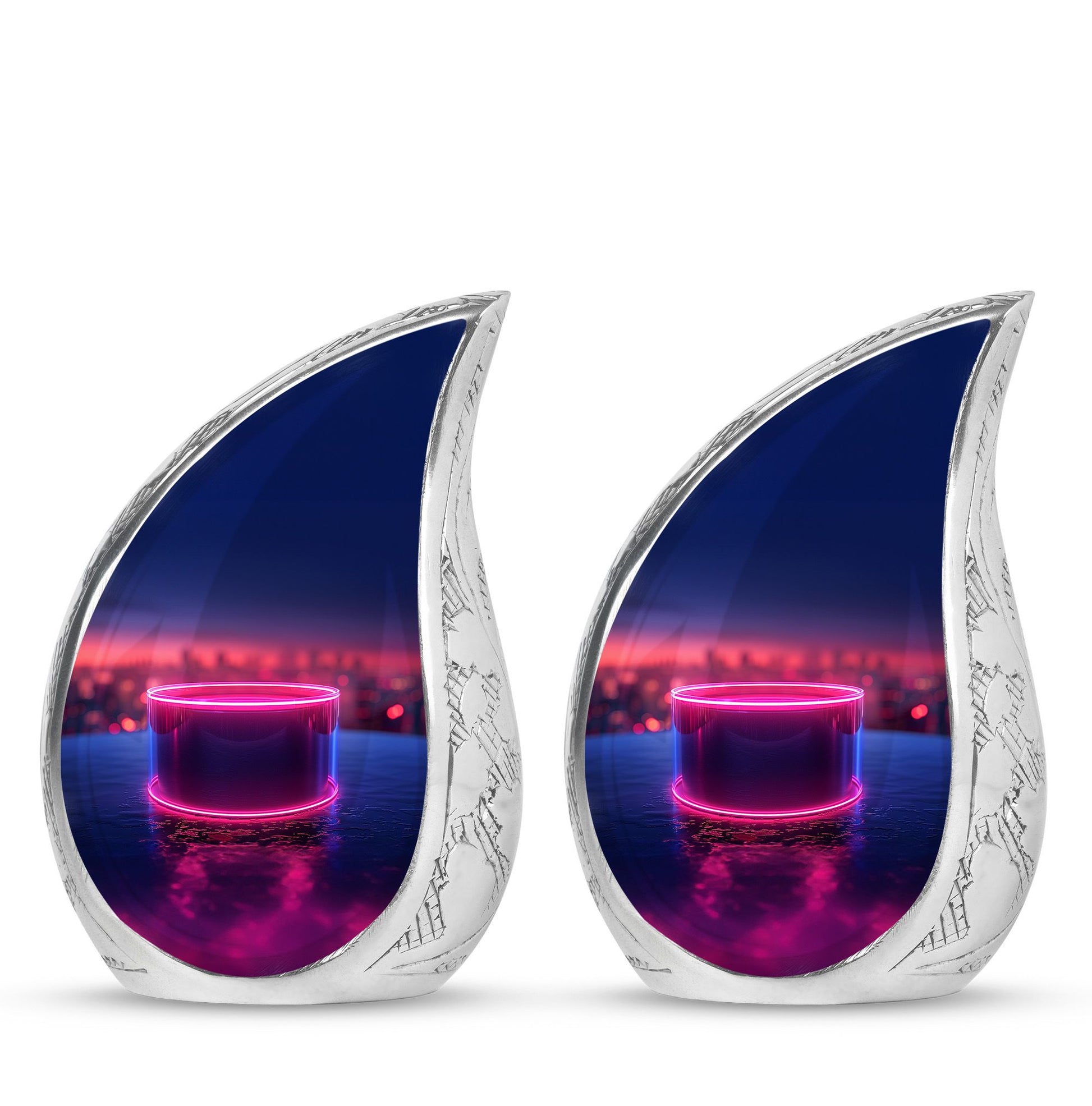 Drums And Music Theme 3 Inch Keepsake Pack of 2