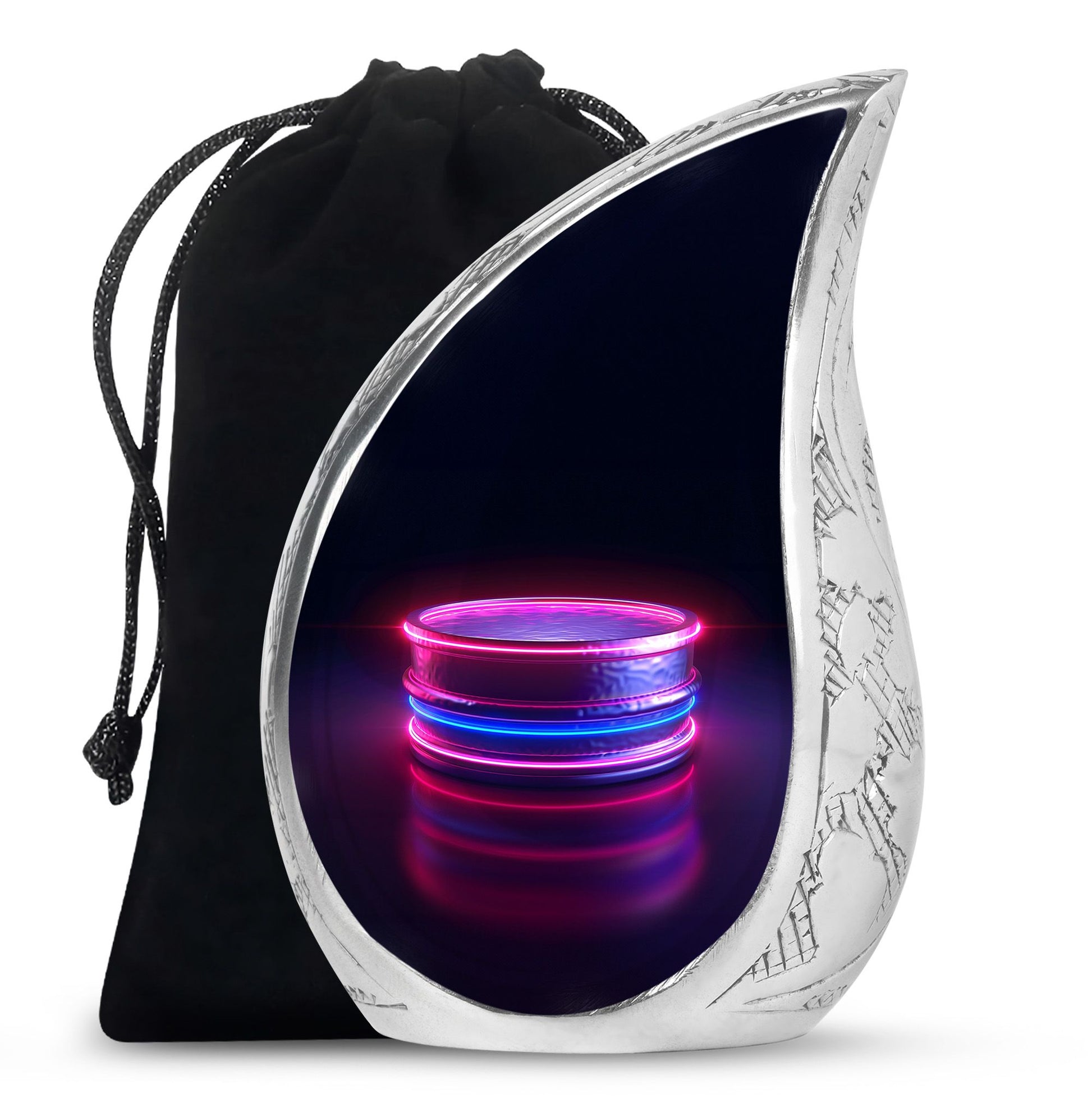 Drums And Music Theme Large Urn 10 Inch