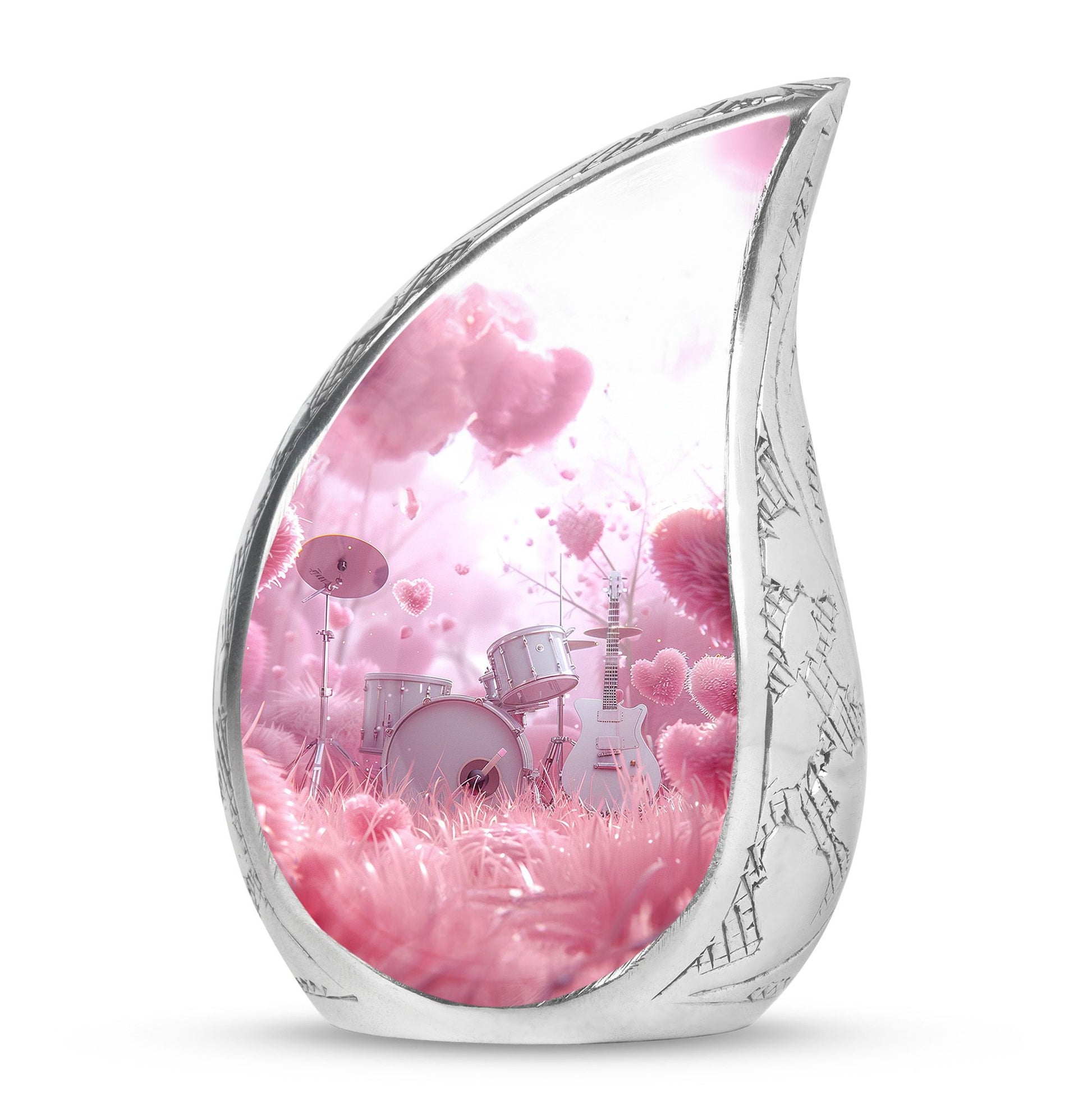 Drums And Music Theme 3 Inch Keepsake