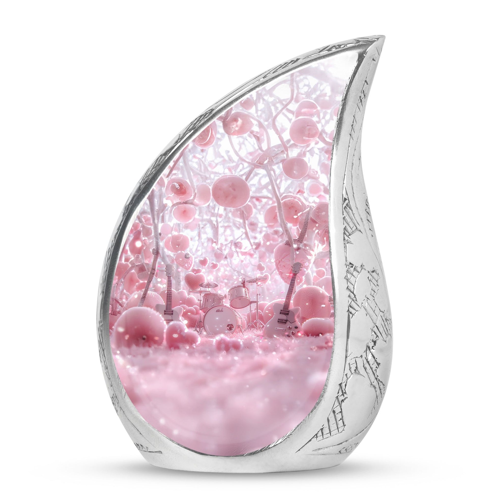 Drums And Music Theme 3 Inch Keepsake