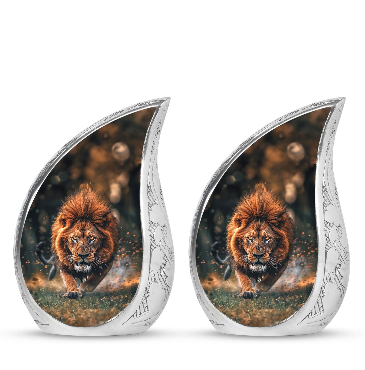 Lion Theme 3 Inch Keepsake Pack of 2