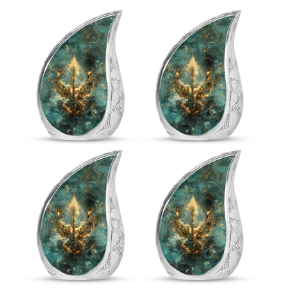 Guitar Theme 3 Inch Keepsake Pack of 4