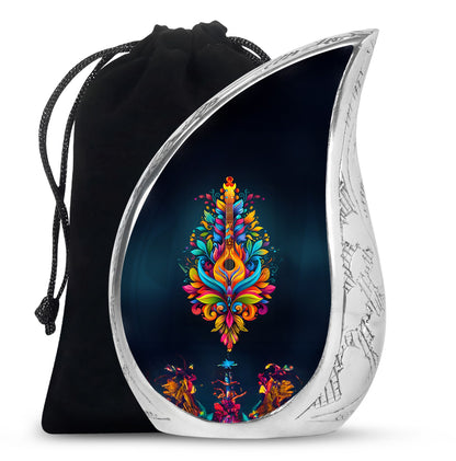 Guitar Theme Large Urn 10 Inch