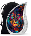 Guitar Theme Large Urn 10 Inch