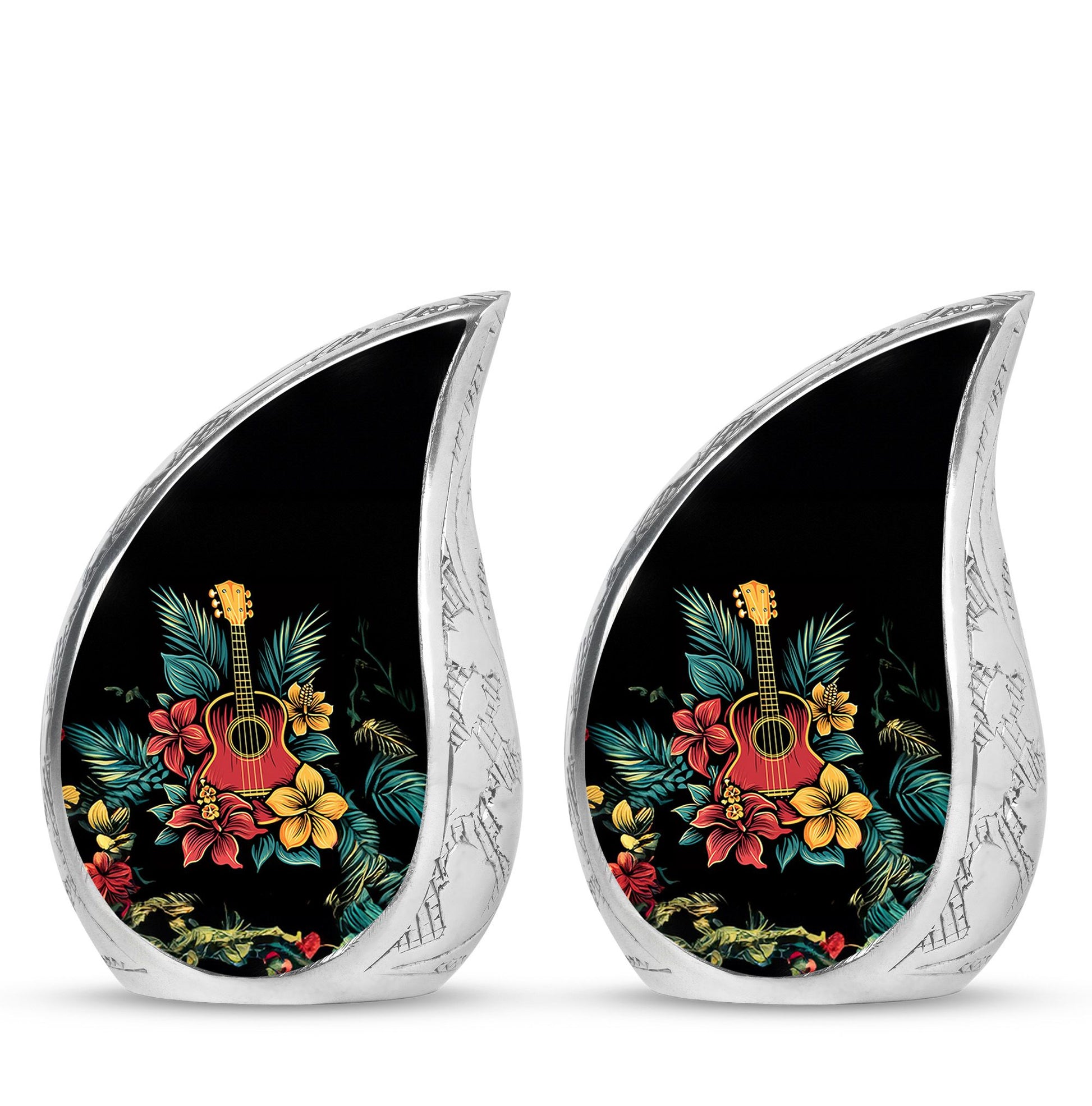 Guitar Theme 3 Inch Keepsake Pack of 2