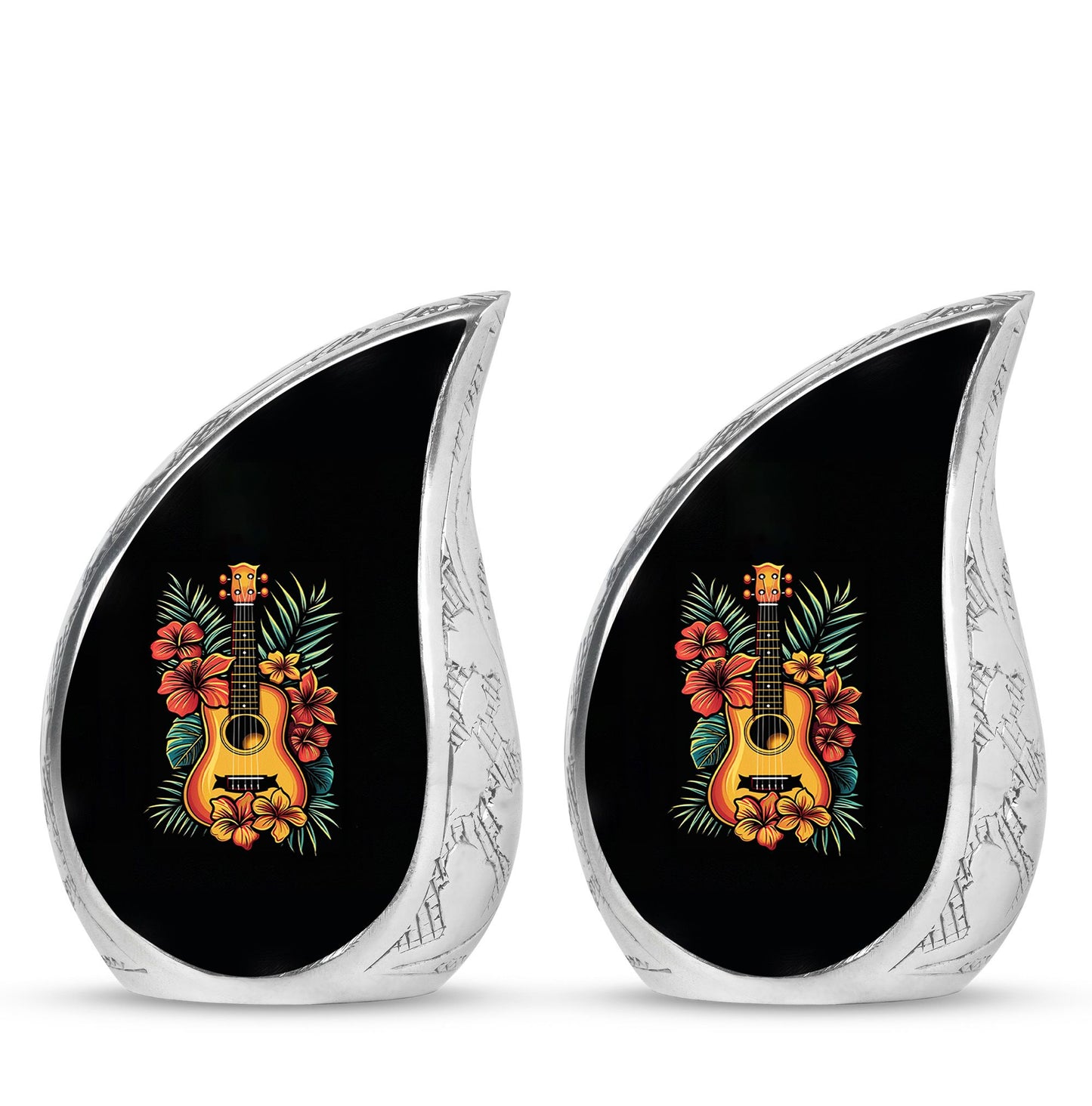 Guitar Theme 3 Inch Keepsake Pack of 2