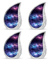 Galaxy Theme 3 Inch Keepsake Pack of 4