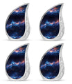 Galaxy Theme 3 Inch Keepsake Pack of 4