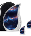 Galaxy Theme Large Urn With 2 Keepsake Urn