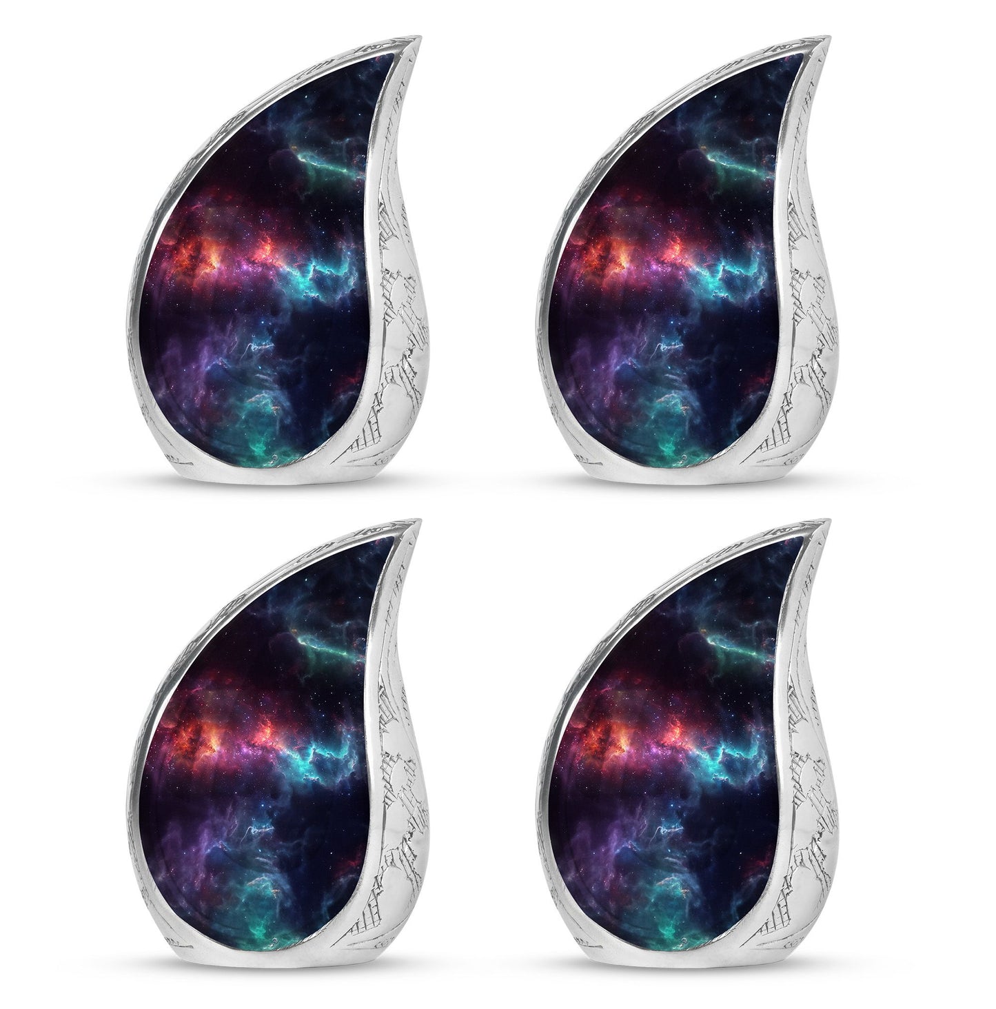 Galaxy Theme 3 Inch Keepsake Pack of 4