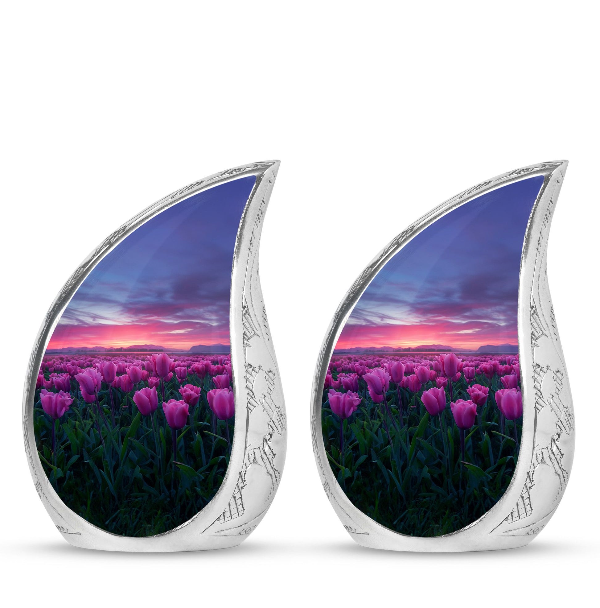 Tulips Theme 3 Inch Keepsake Pack of 2