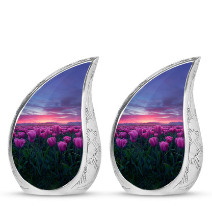 Tulips Theme 3 Inch Keepsake Pack of 2