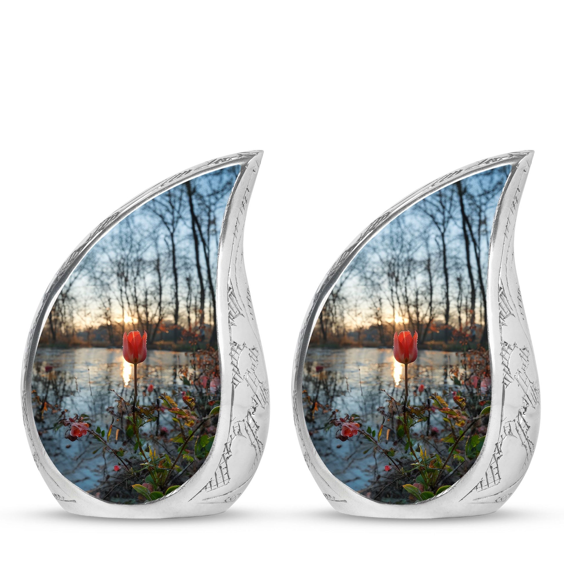 Tulips Theme 3 Inch Keepsake Pack of 2