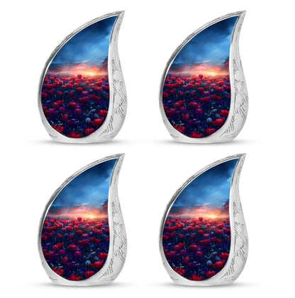Tulips Theme 3 Inch Keepsake Pack of 4