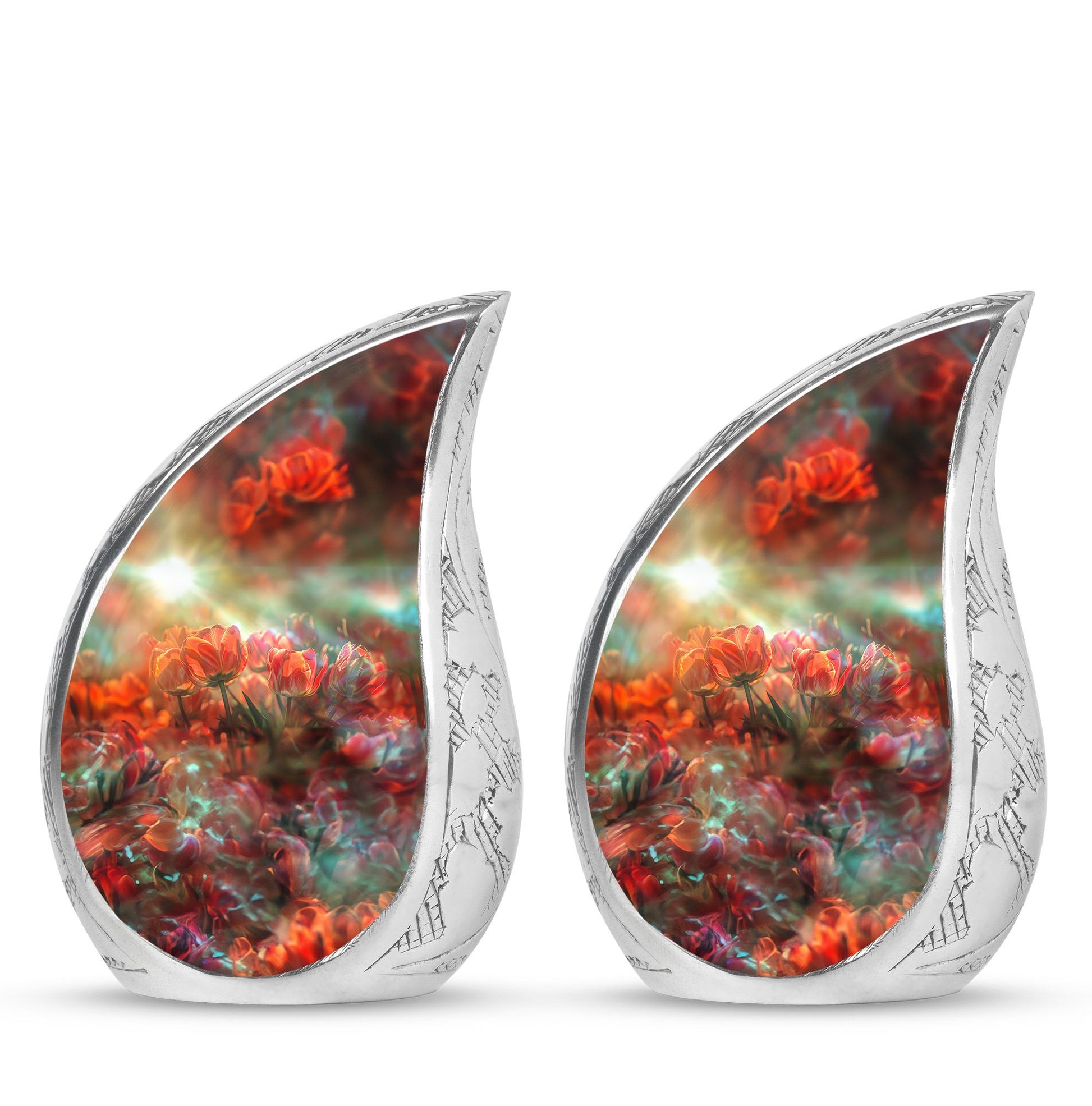 Tulips Theme 3 Inch Keepsake Pack of 2