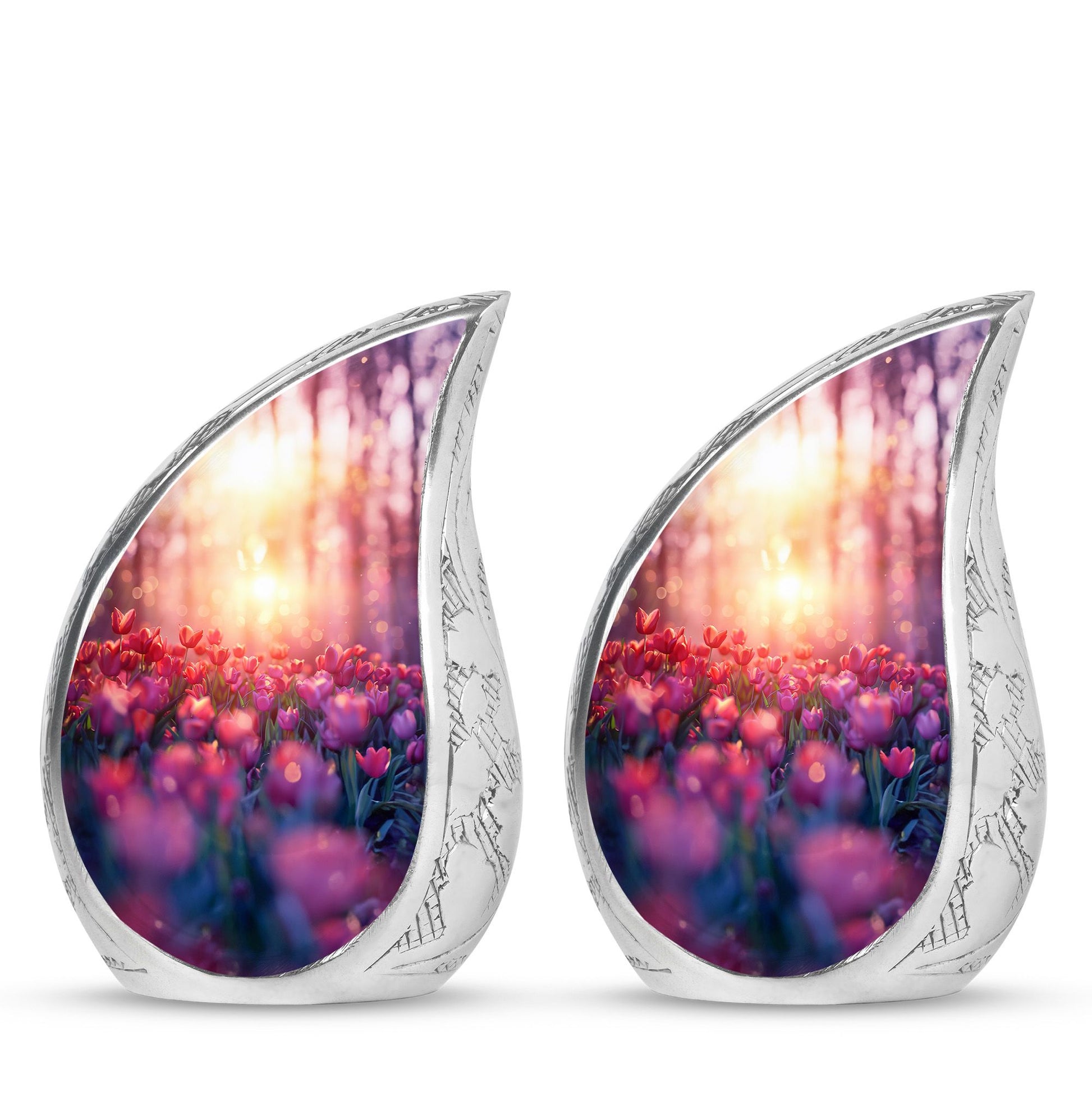 Tulips Theme 3 Inch Keepsake Pack of 2