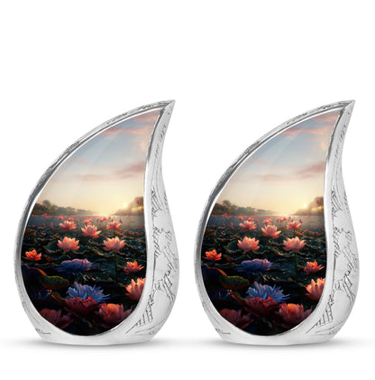 Lotus Theme 3 Inch Keepsake Pack of 2