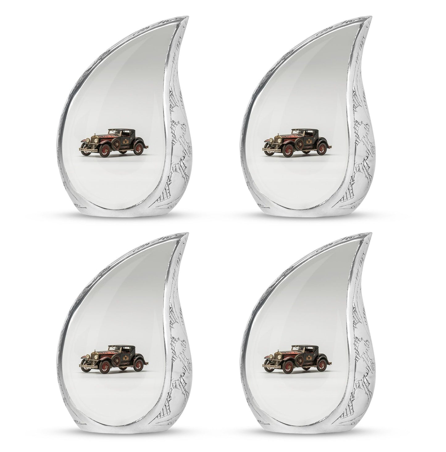 Car Theme 3 Inch Keepsake Pack of 4