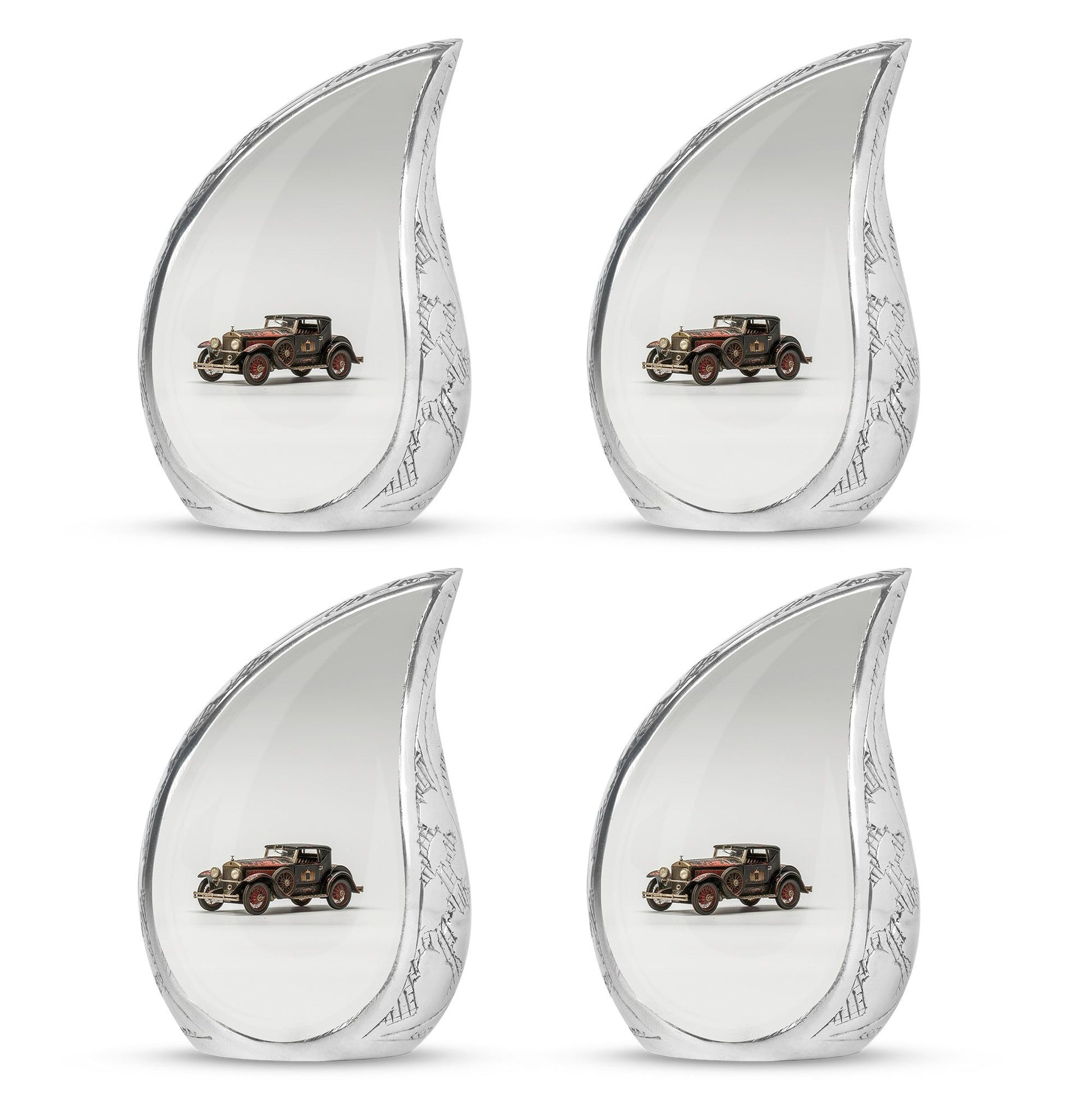 Car Theme 3 Inch Keepsake Pack of 4