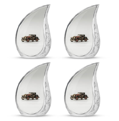 Car Theme 3 Inch Keepsake Pack of 4