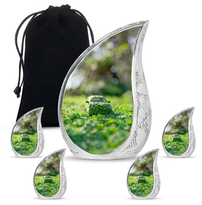 Car Theme Large Urn With 4 Keepsake Urn