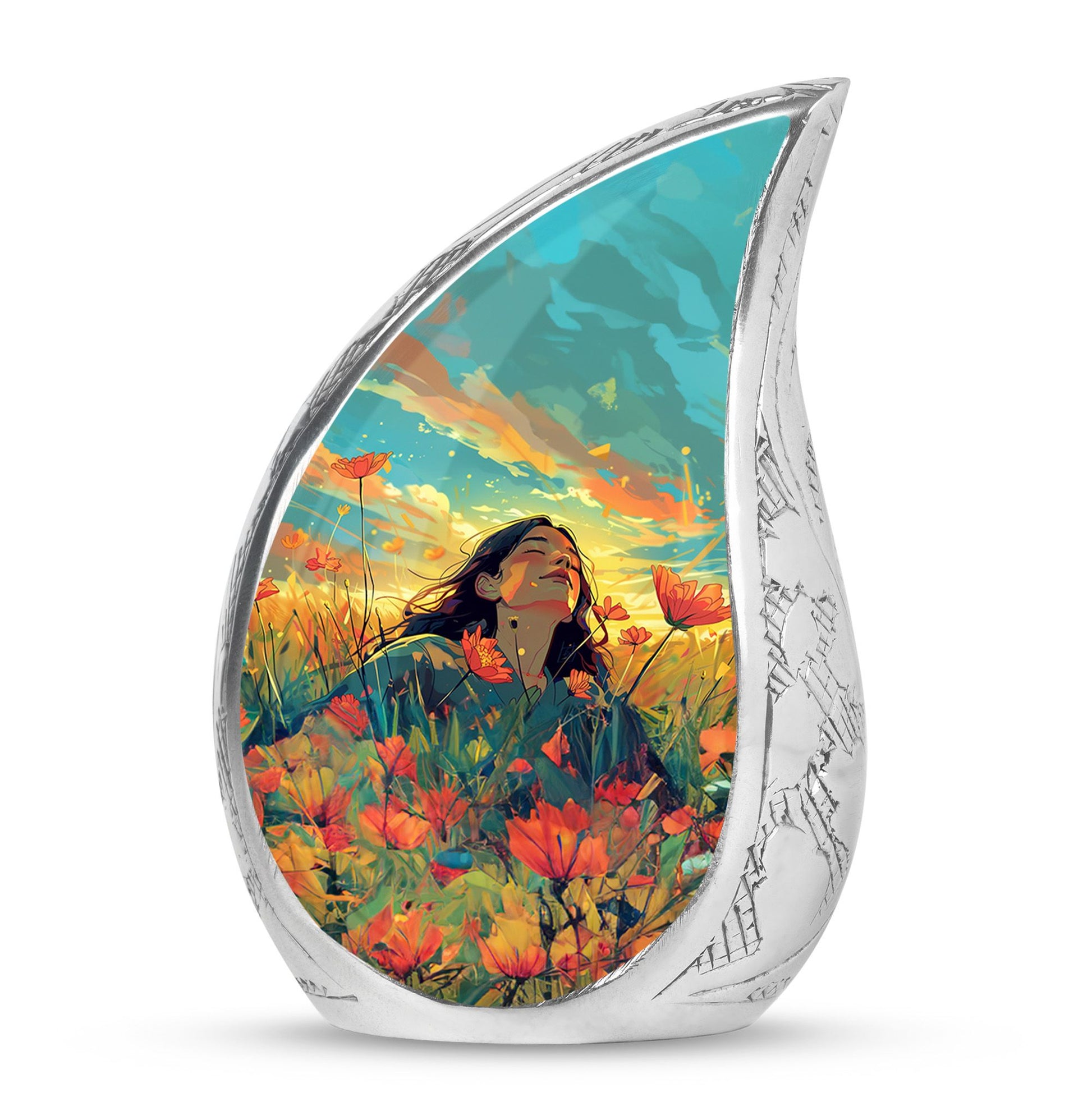 Flower Theme 3 Inch Keepsake