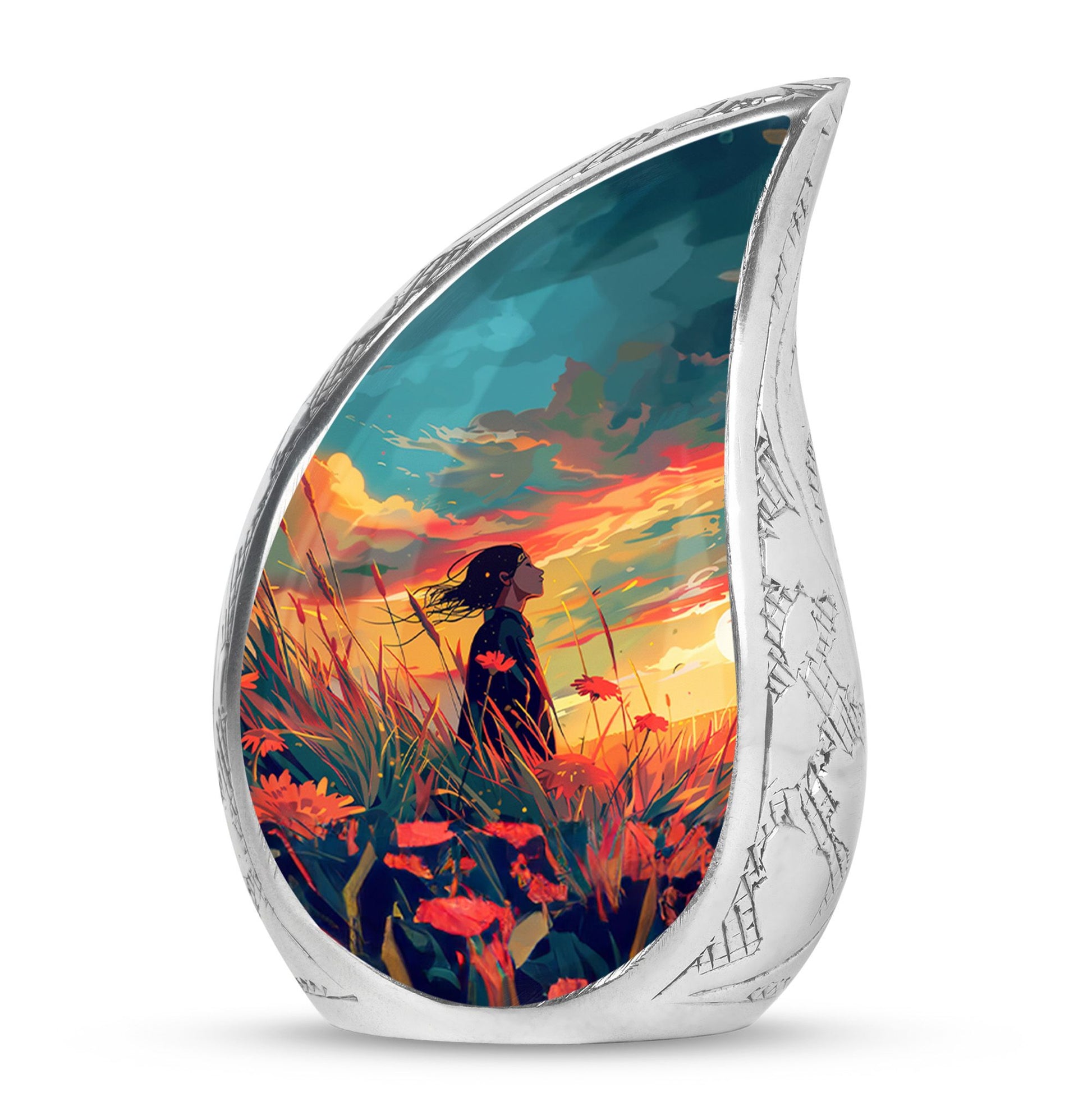 Flower Theme 3 Inch Keepsake