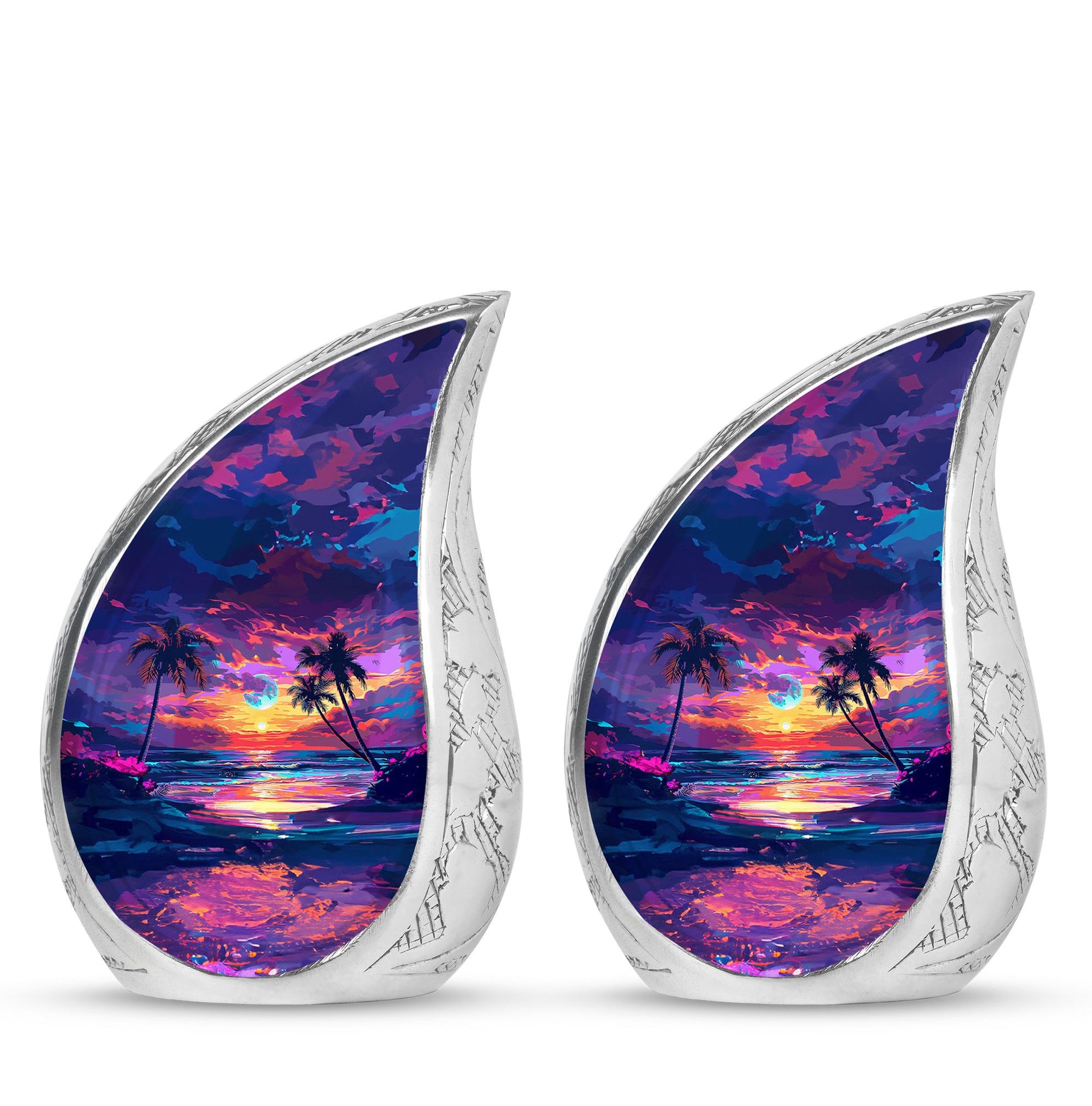 Sunset Theme 3 Inch Keepsake Pack of 2