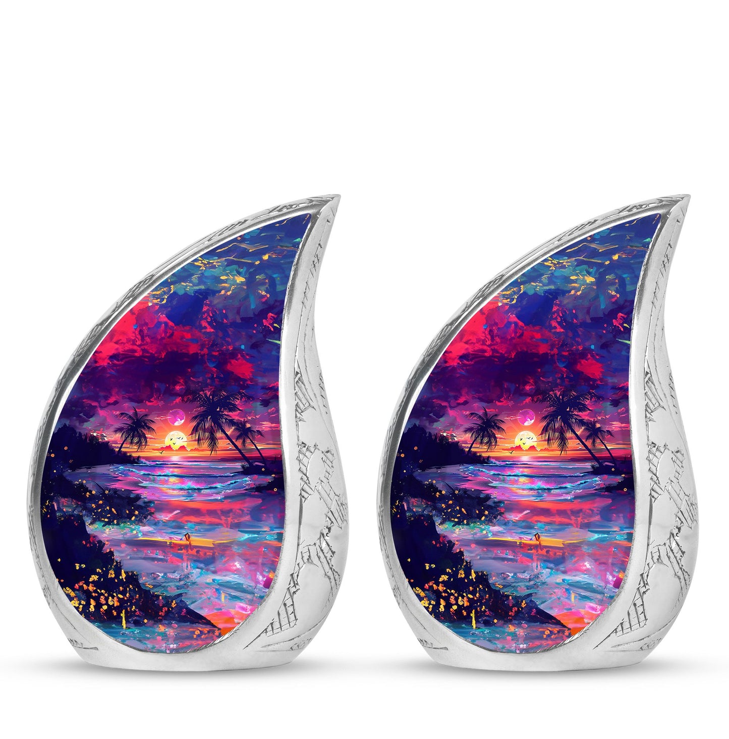 Sunset Theme 3 Inch Keepsake Pack of 2