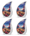 Sunset Theme 3 Inch Keepsake Pack of 4